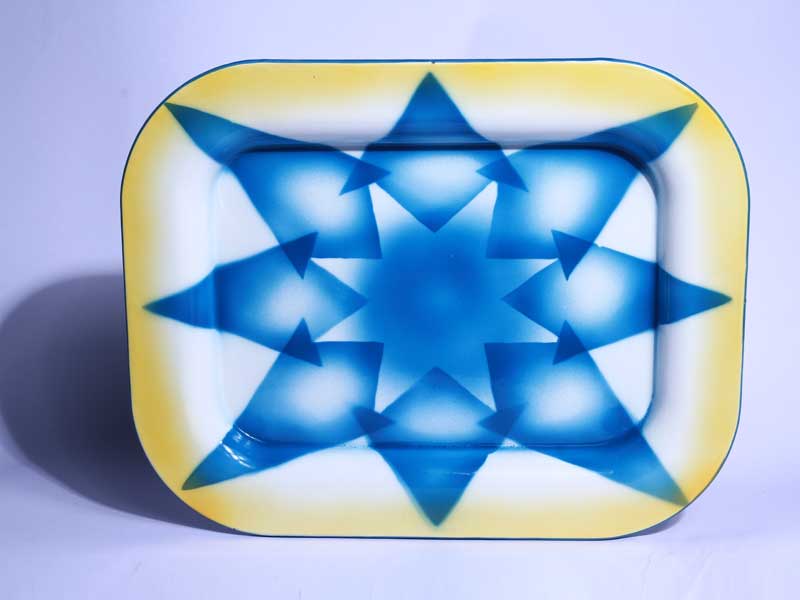 Square plate